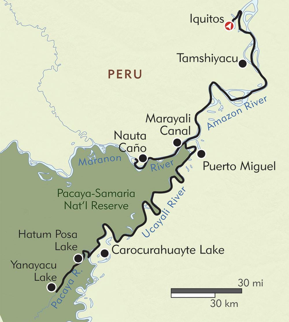 "amazon" Peru žemėlapį