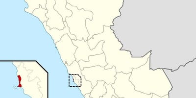 Žemėlapis callao Peru