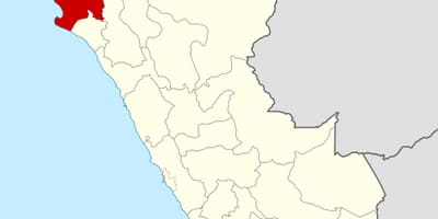 Žemėlapis piura Peru