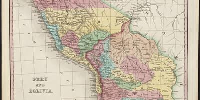 Žemėlapis senovės Peru 